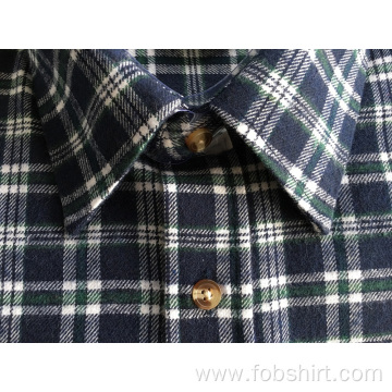 Top Quality Flannel Fabric Business Shirt